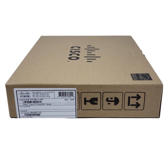 Cisco 8811 IP Phone - Corded - Wall Mountable, Desktop - Picture 3 of 6